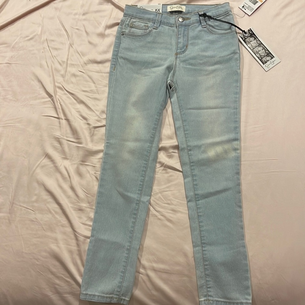 Girls Jessica Simpson light blue jeans